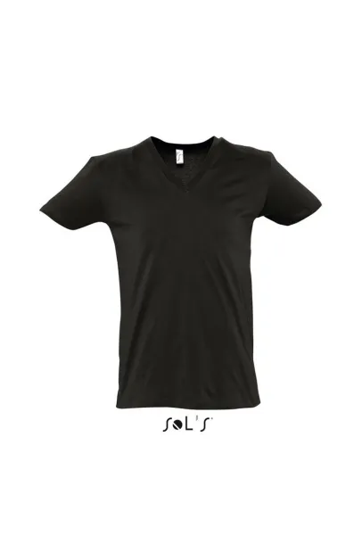  SOL'S MASTER - MEN’S DEEP V-NECK T-SHIRT - SOL'S Black