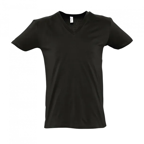  SOL'S MASTER - MEN’S DEEP V-NECK T-SHIRT - SOL'S Black