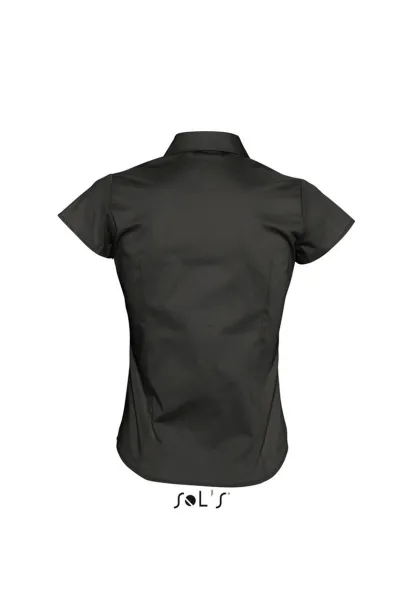 SOL'S EXCESS SHORT SLEEVE STRETCH WOMEN'S SHIRT - SOL'S Black