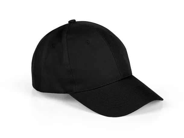 STAR 6 panel polyester cap - EXPLODE Black