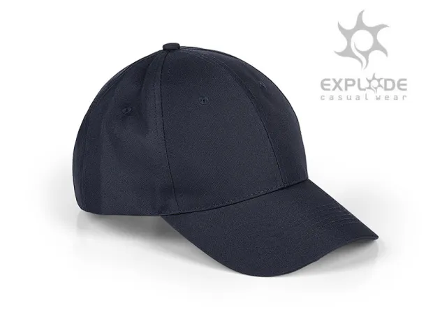 STAR 6 panel polyester cap - EXPLODE Blue