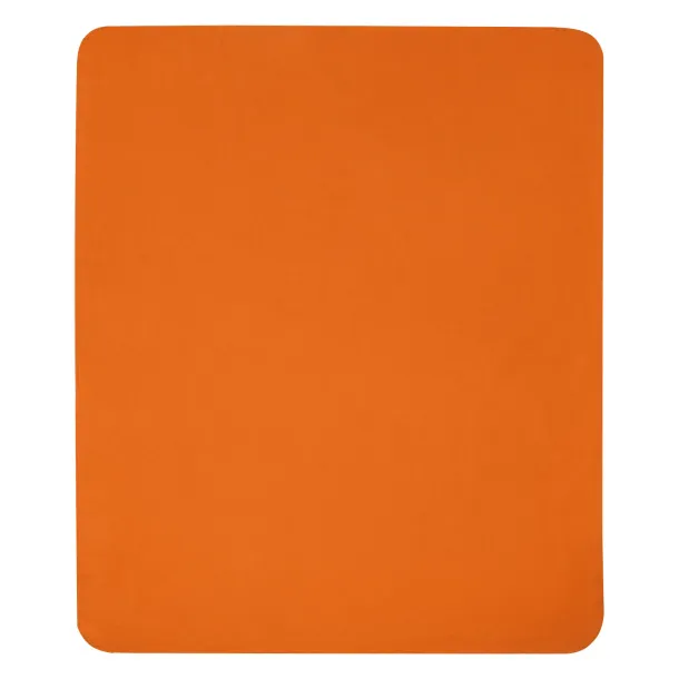 Willow RPET polar fleece blanket Orange