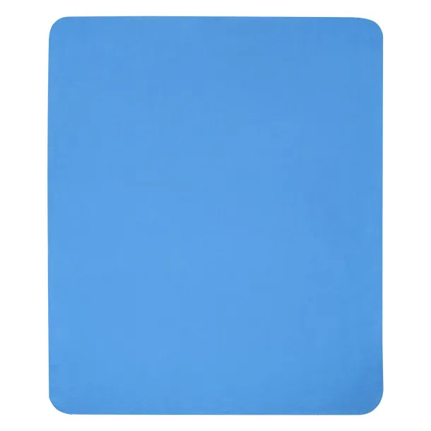 Willow RPET polar fleece blanket Process blue