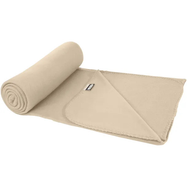 Willow RPET polar fleece blanket Beige