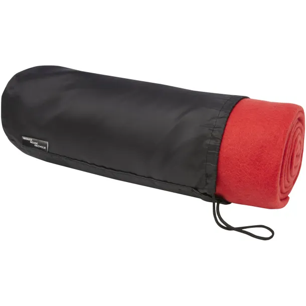 Willow RPET Deka od polarnog flisa - 180 g/m2 Crvena