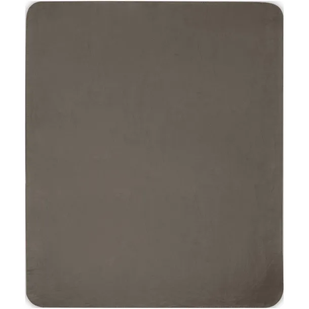 Willow RPET polar fleece blanket Anthracite