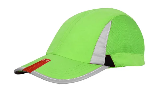  Spiro Sport Cap - Result Headwear Lime Black