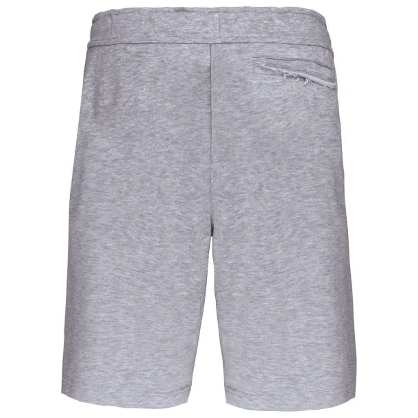  Unisex francuske Terry Bermuda hlače - Kariban Oxford Grey