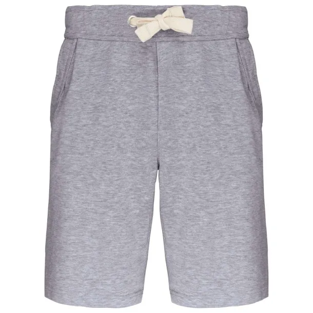  UNISEX FRENCH TERRY BERMUDA SHORTS - Kariban Oxford Grey