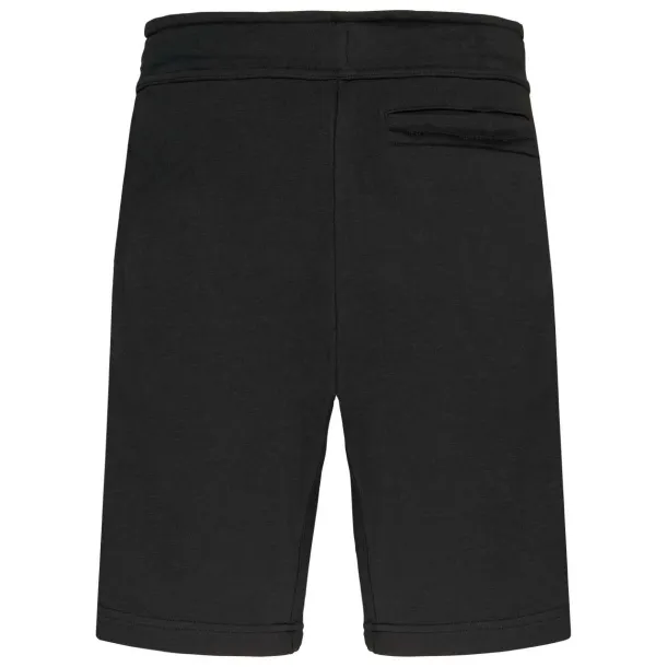  UNISEX FRENCH TERRY BERMUDA SHORTS - Kariban Black