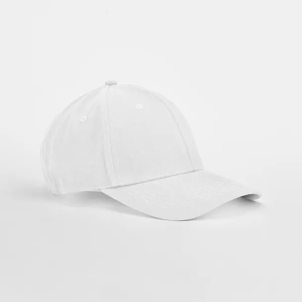 EarthAware® Clas. Org. Cotton 6 Panel Cap - Beechfield Bijela