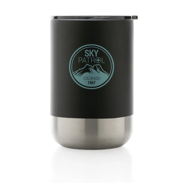  RCS Recycled stainless steel tumbler - XD Collection Black 