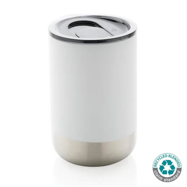  RCS Recycled stainless steel tumbler - XD Collection White 