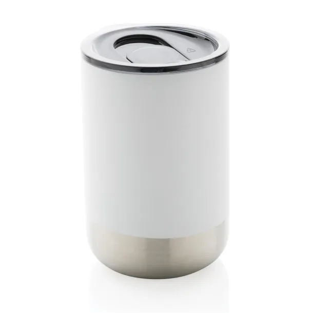  RCS Recycled stainless steel tumbler - XD Collection White 