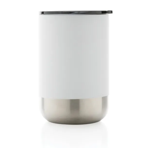  RCS Recycled stainless steel tumbler - XD Collection White 