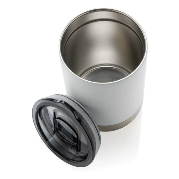  RCS Recycled stainless steel tumbler - XD Collection White 