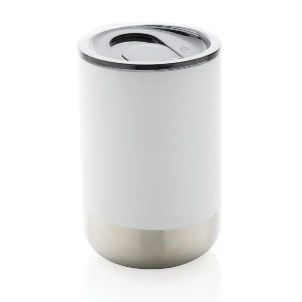  RCS Recycled stainless steel tumbler - XD Collection White 