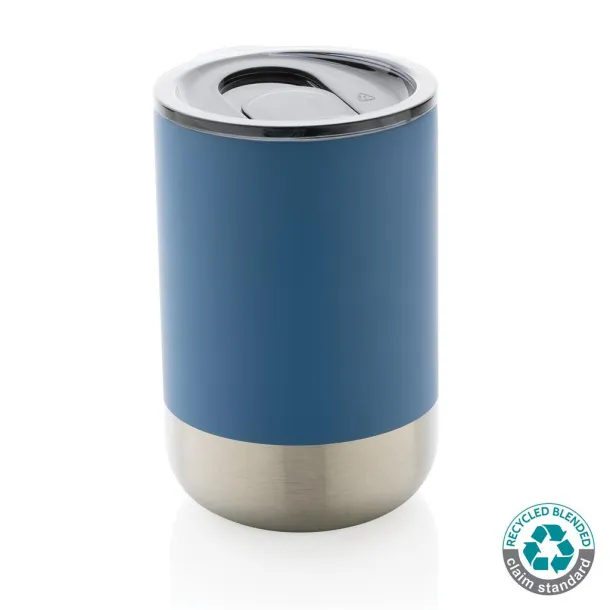  RCS Recycled stainless steel tumbler - XD Collection Plava
