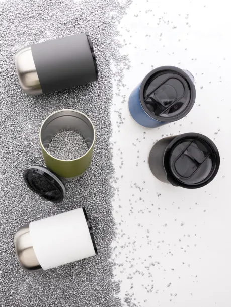  RCS Recycled stainless steel tumbler - XD Collection Plava