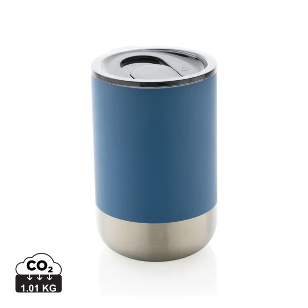  RCS Recycled stainless steel tumbler - XD Collection blue 