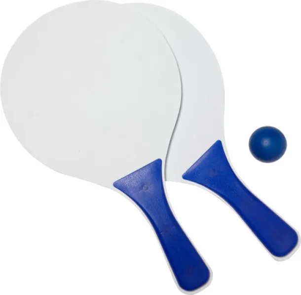 Eliza Wooden bat and ball set  blue