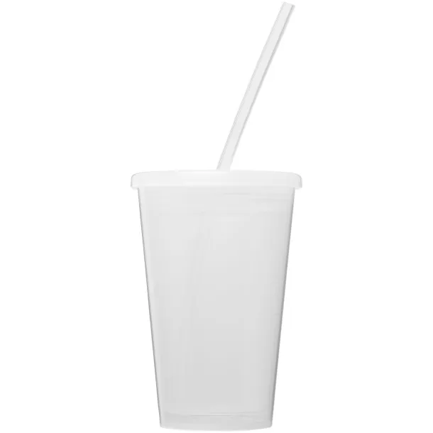 Stadium 350 ml double-walled cup - Unbranded White