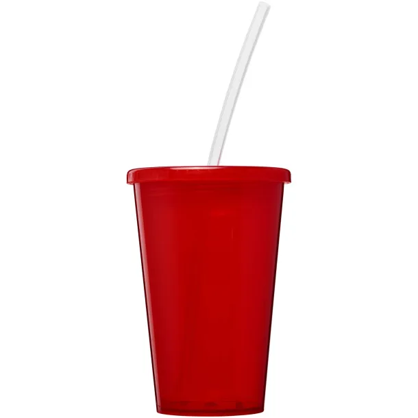 Stadium 350 ml double-walled cup Red