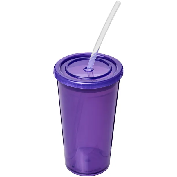 Stadium 350 ml double-walled cup Purple