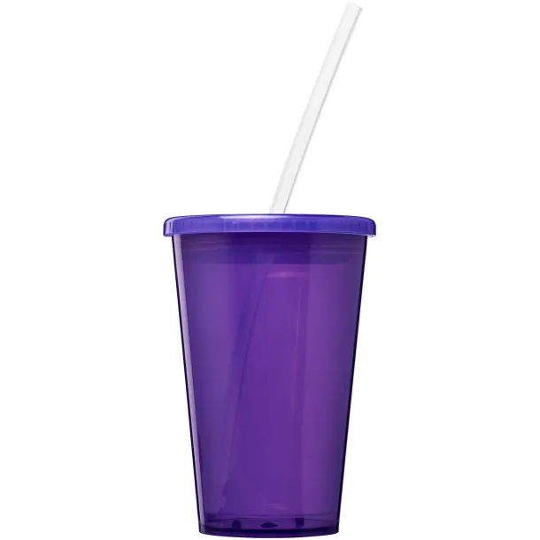 Stadium 350 ml double-walled cup Purple