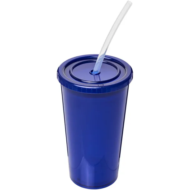 Stadium 350 ml double-walled cup Blue