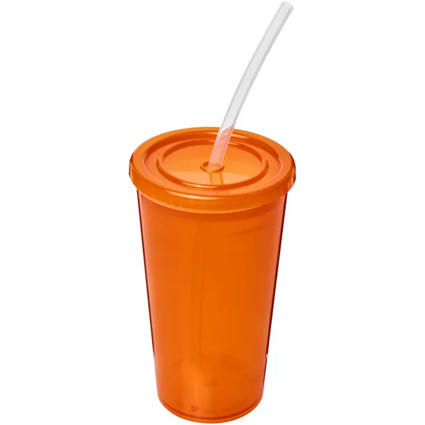 Stadium 350 ml double-walled cup Orange