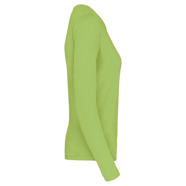  Ženska majica dugih rukava, 180 g/m2 - Kariban Limeta
