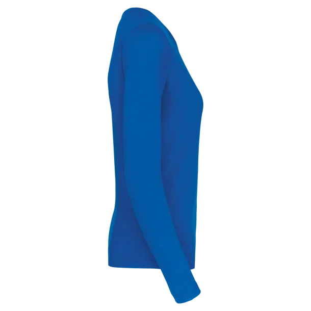  Ženska majica dugih rukava, 180 g/m2 - Kariban Light Royal Blue