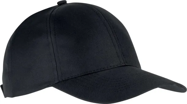  POLYESTER CAP - 6 PANELS - K-UP Black