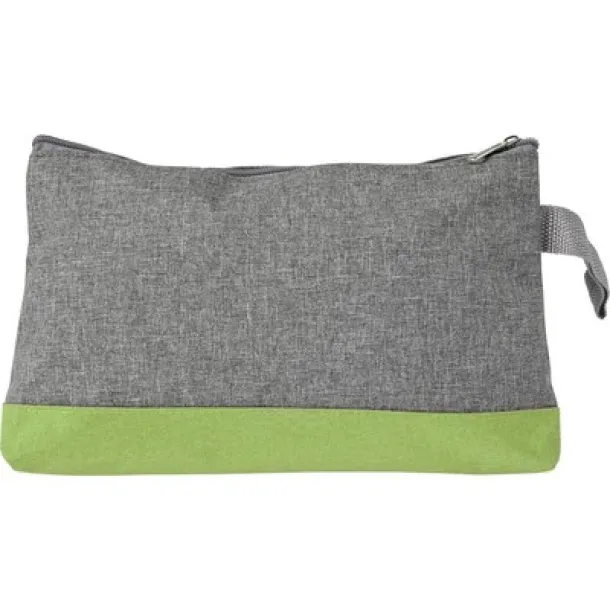  Cosmetic bag lime green