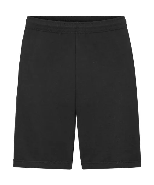  Lightweight Shorts - Fruit of the Loom Black