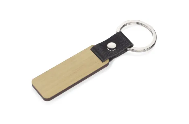 HOLZ Keychain Beige