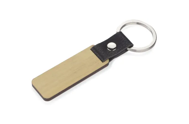 HOLZ Keychain Beige