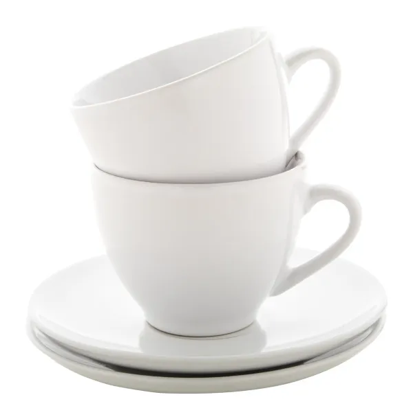 Typica set šalica za cappuccino, 150 ml Bijela