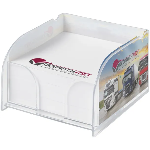 Vessel memo block insert and memo paper White