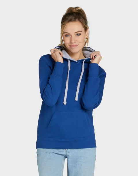  Ladies' Contrast Hoodie - SG