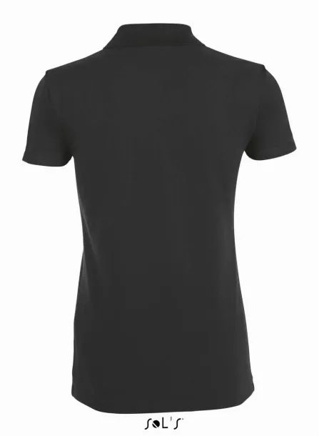  Ženska polo majica 95% pamuka, 220 g/m2 - SOL'S Crna