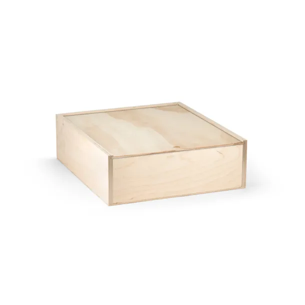 BOXIE WOOD L Wood box L Light natural