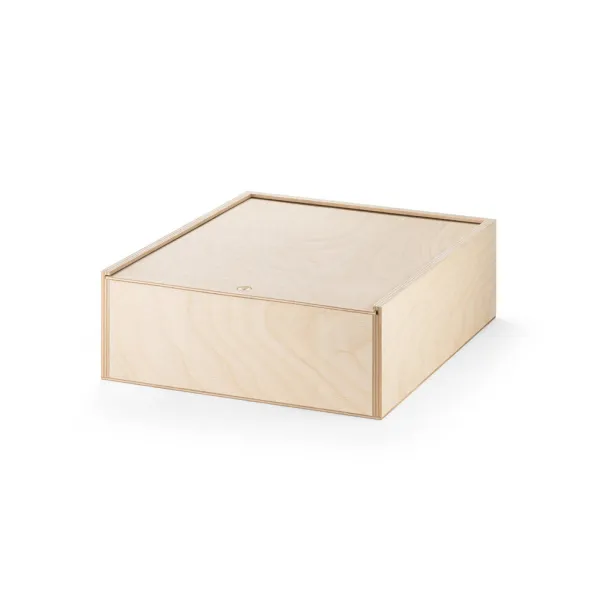 BOXIE WOOD L Wood box L