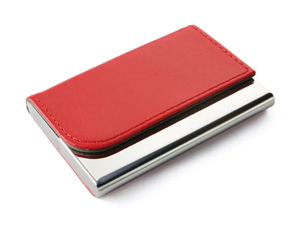 TIVAT Business card holder Red