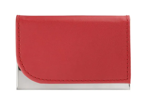 TIVAT Business card holder Red