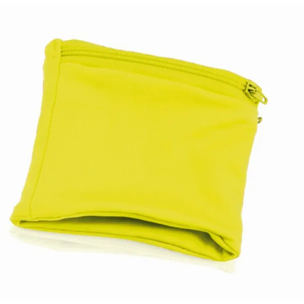  Wristband with wallet Žuta