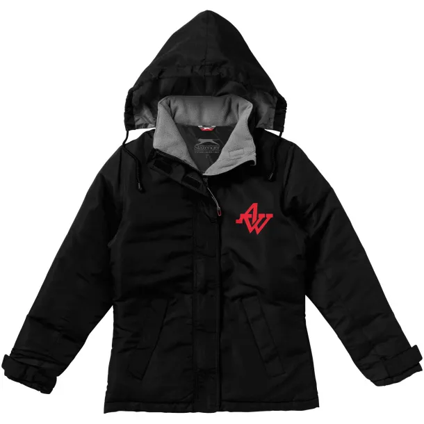 Under Spin ladies insulated jacket - Slazenger Solid black