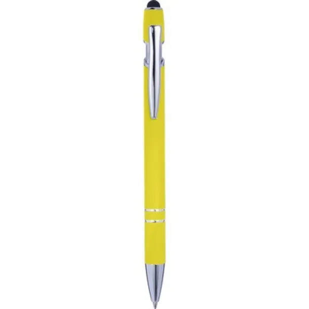  Ball pen, touch pen yellow