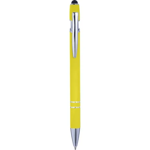  Ball pen, touch pen yellow